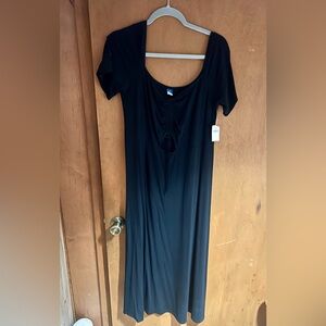Old Navy Black Maxi Dress
